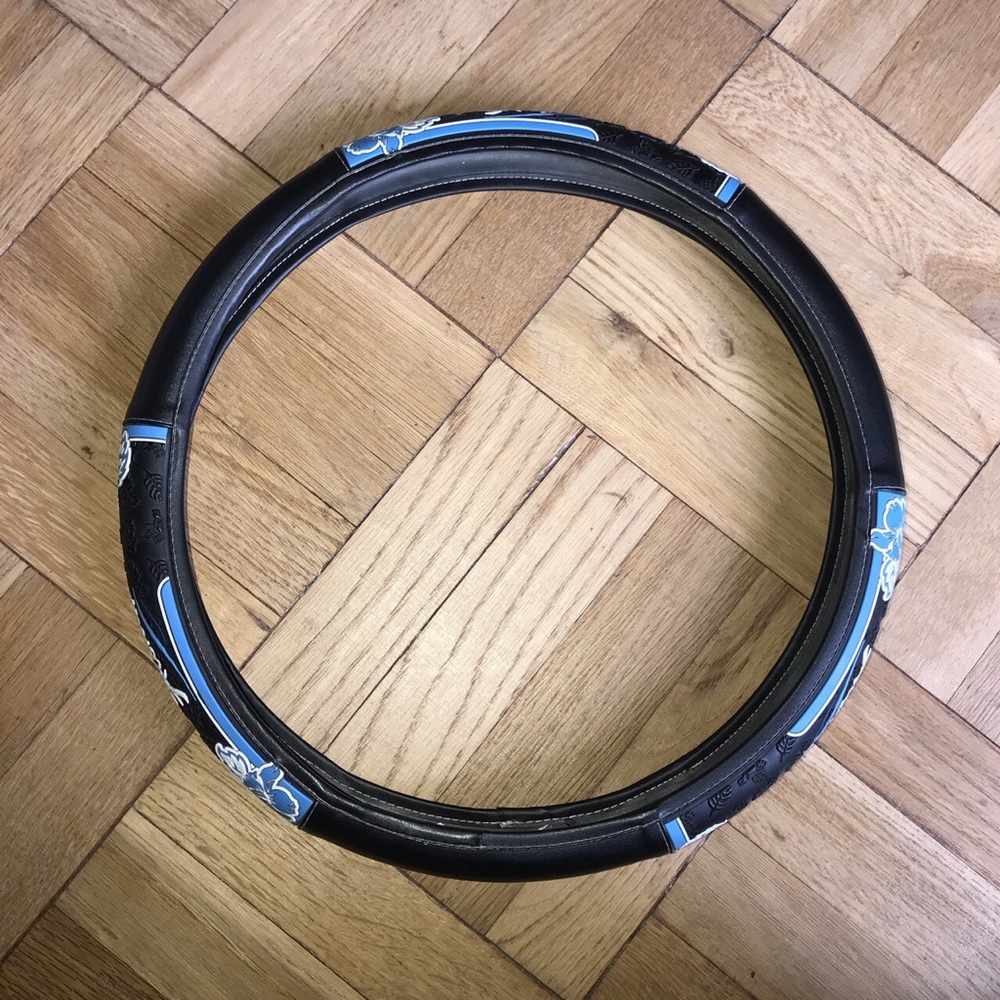 Black Steering Wheel Cover